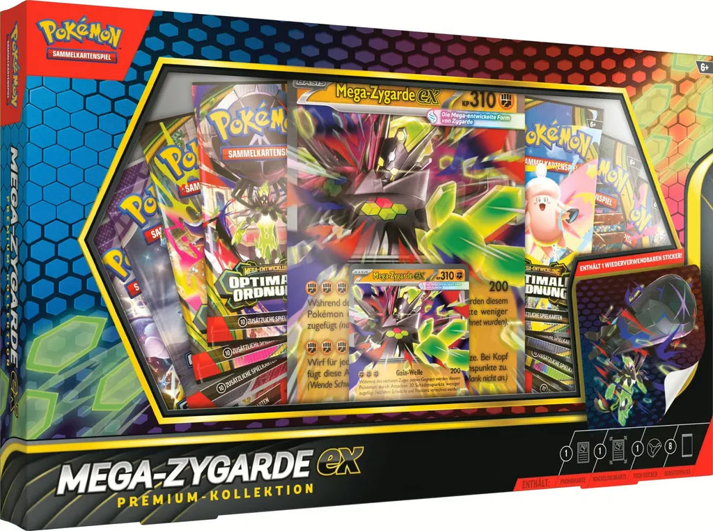 Pokémon Mega Zygarde EX Premium Kollektion Deutsch