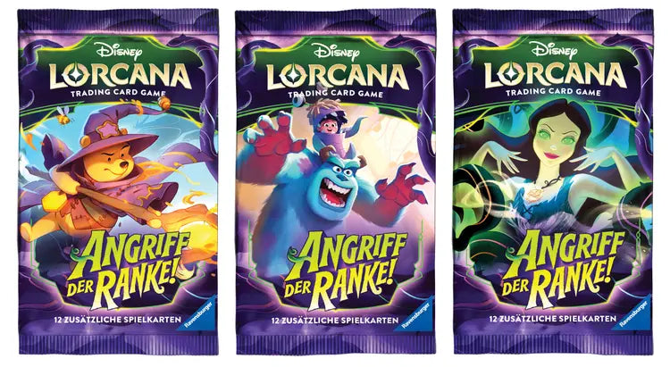 Disney Lorcana - Angriff der Ranken Einzelbooster DE