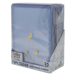 Ultra Pro Pikachu Toploader and Penny Sleeves