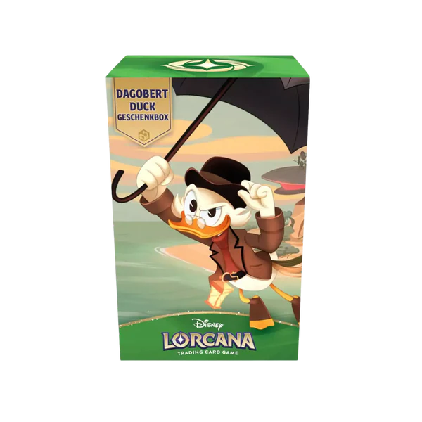 Lorcana Geschenkbox DE Dagobert Duck Geschenkbox DE