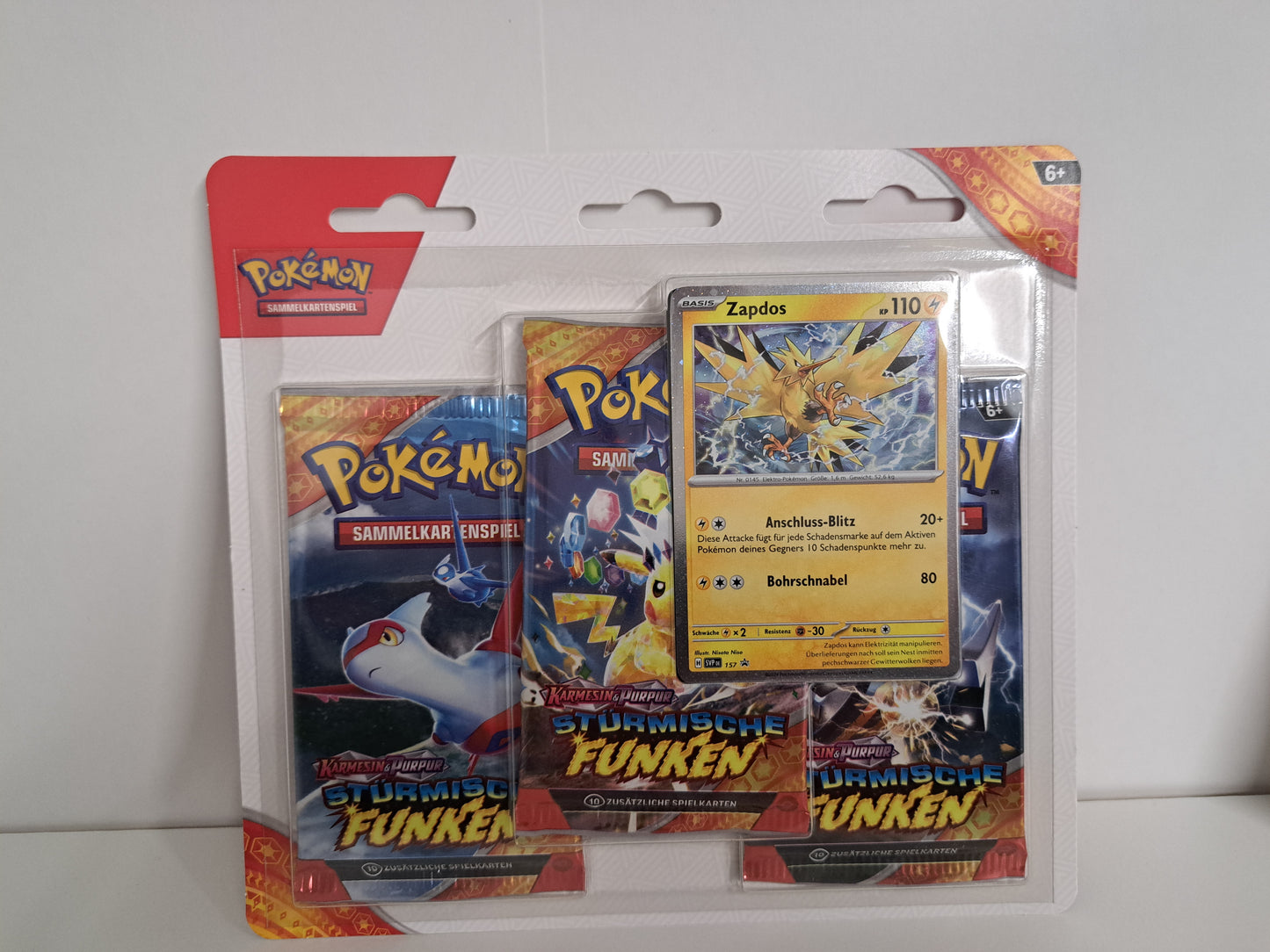 3er Blister Stürmische Funken