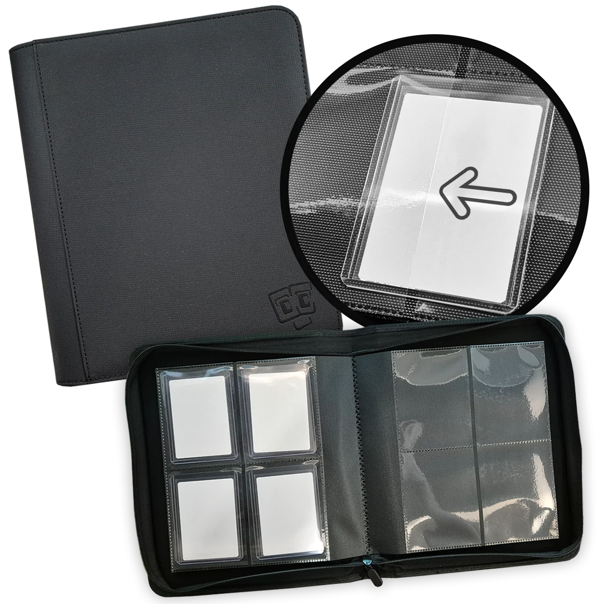 TCG Guru Toploader Binder 112 Cards