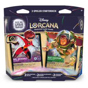 Disney Lorcana - Unbekannte Wildnis: Zwei-Spieler Starterdeck-DE  Release 15.5.2026