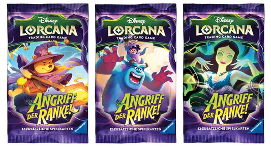 Disney Lorcana - Angriff der Ranken  Einzelbooster DE