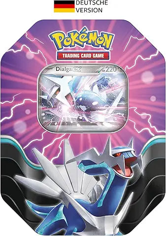 Pokémon Cards Tin Box #118 Dialga EX Deutsch