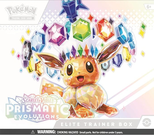 Zukauf durch Beziehung :   Prismatic Evolutions Elite Trainer Box