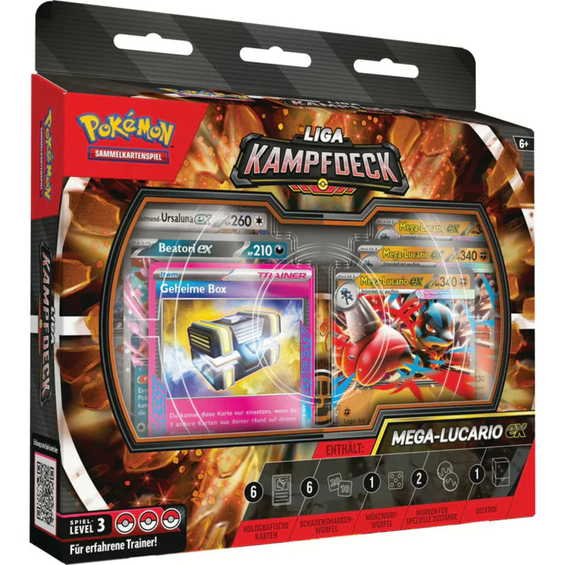 Pokémon Kampfdeck Mega- Lucario EX