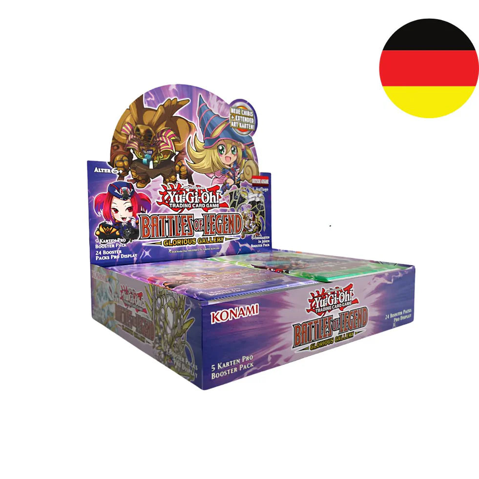 Yugioh   Battles of Legend: Glorious Gallery Display EN