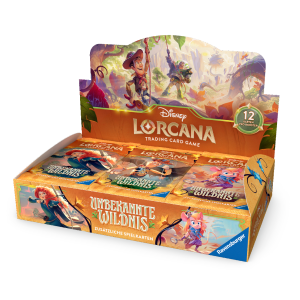 Disney Lorcana - Unbekannte Wildnis: Booster Display DE  24 Booster  Release 15.5.2026