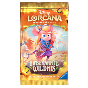Disney Lorcana - Unbekannte Wildnis: Einzelbooster DE  Release 15.5.2026