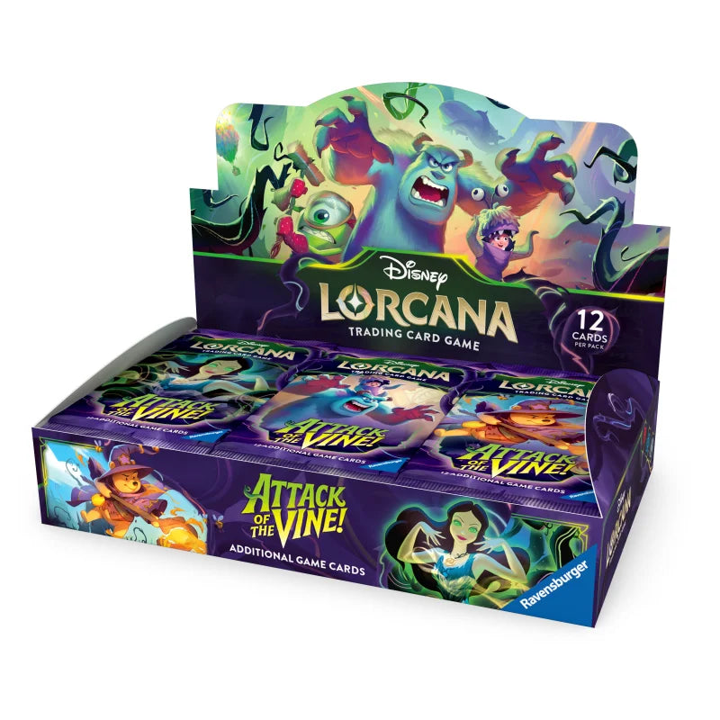 Disney Lorcana - Angriff der Ranken : Booster Display DE  24 Booster