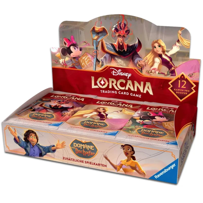 Disney Lorcana TCG - Domäne von Dschafar - Booster Display (24 Booster) - DE