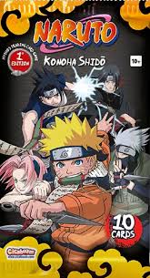 Naruto Mythos TCG Neu , First Edition   1 Display
