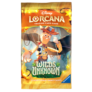 Disney Lorcana - Unbekannte Wildnis: Einzel Booster  Englisch  Release 15.5.2026