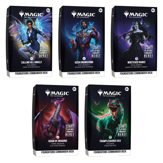 Foundations Starter Commander Decks - Englisch