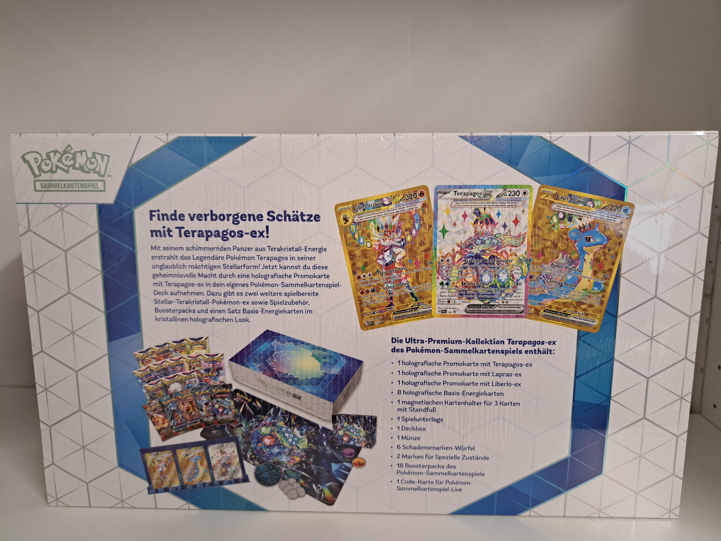 Pokémon-Sammelkartenspiel: Ultra-Premium-Kollektion Terapagos-ex