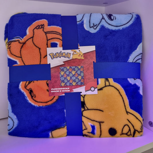 Pokemon FleeceDecke Pika+Starter