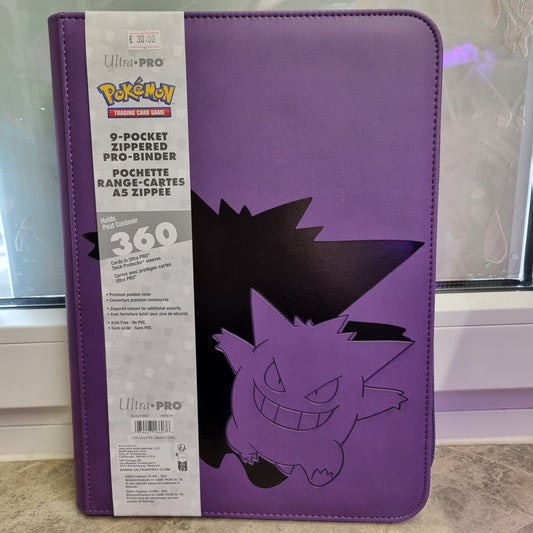 Gengar 9 Pocket Zippered Pro Binder 360 (Kopie)