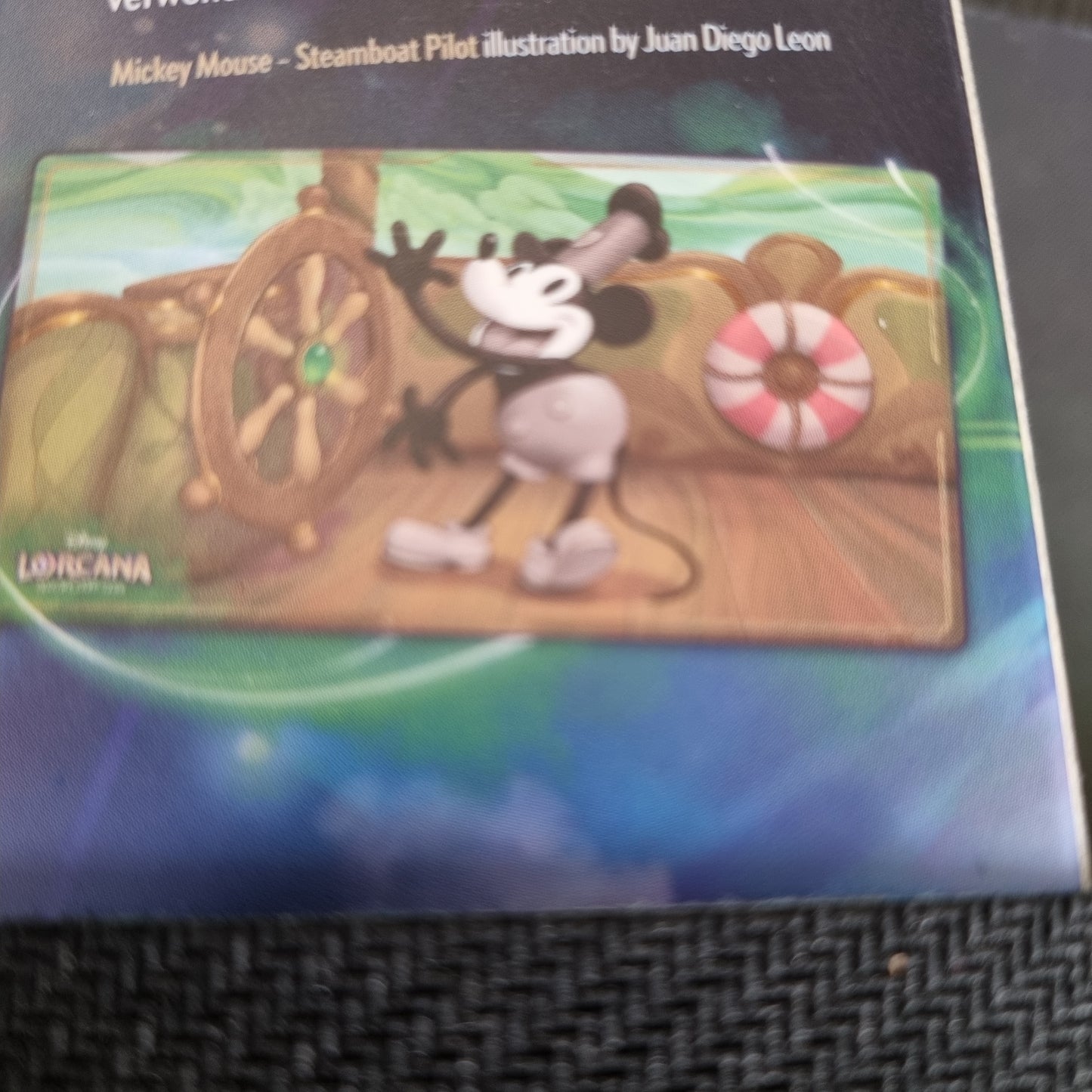 Lorcana Spielmatte Mickey Maus