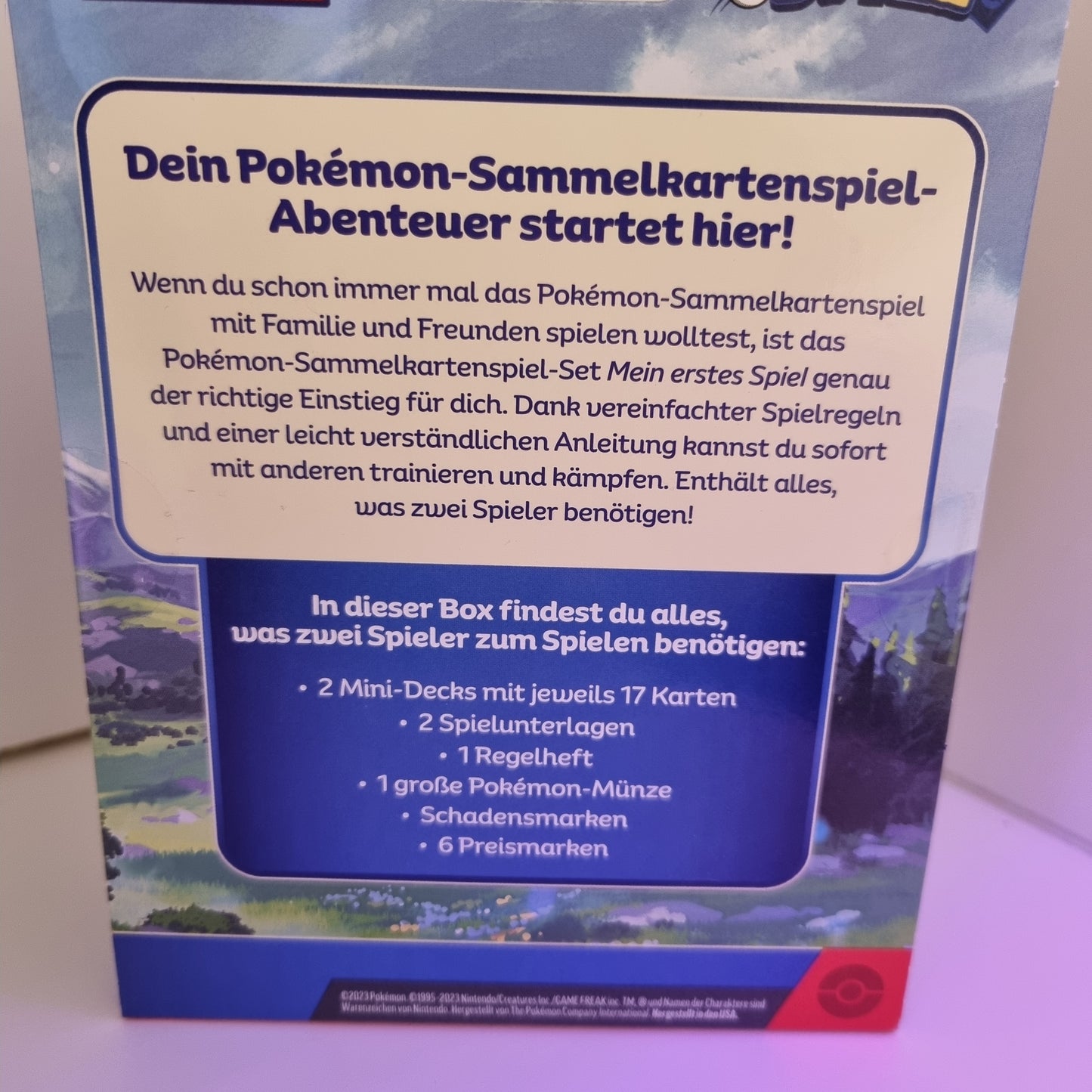 Pokemon Mein erstes Spiel