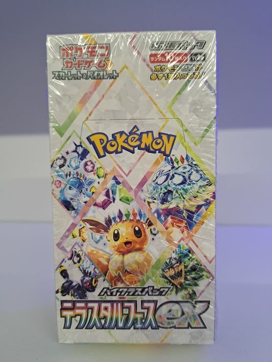 Pokemon JAP Display Terastal Festival EX  10 Booster