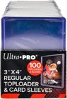 Ultra Pro Toploader  100ST +Sleeves