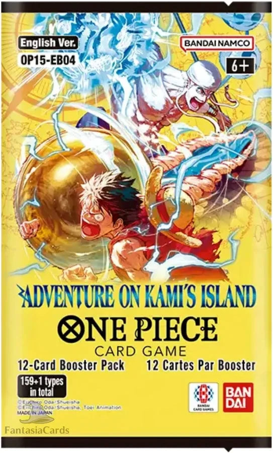 OP- 15   Einzelbooster  En   Adventure On Kami Island