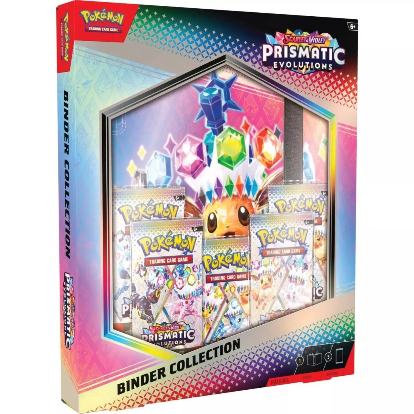 Prismatic Evolutions Binder  Collektion EN