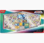 Pokemon Prismatic Evolutions Lucario ex & Tyranitar ex Collection EN